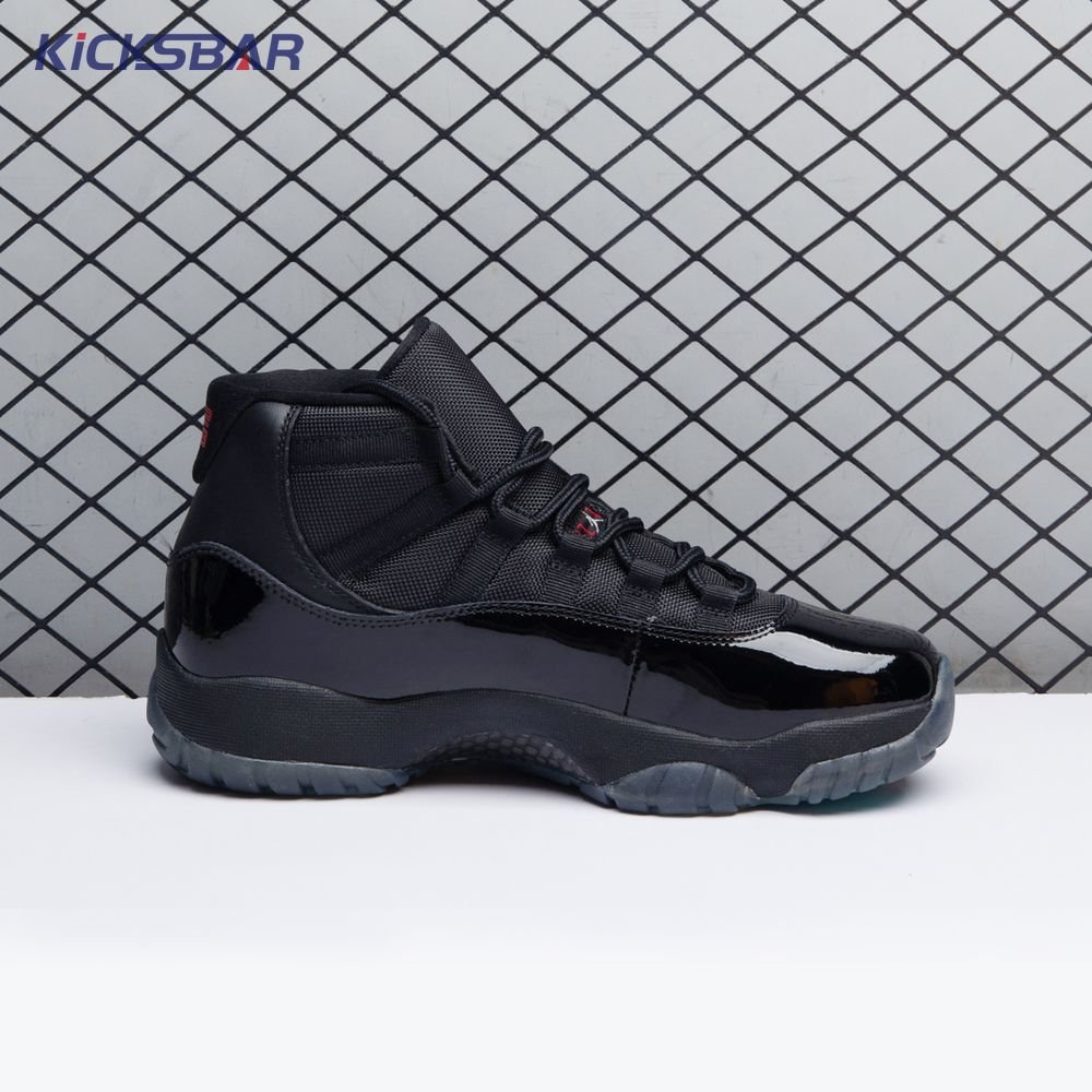 Air Jordan 11 "Black Red Grey" Men's - Image 4