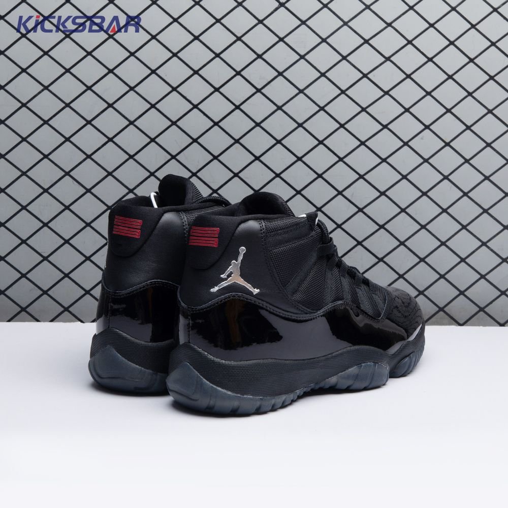 Air Jordan 11 "Black Red Grey" Men's - Image 7
