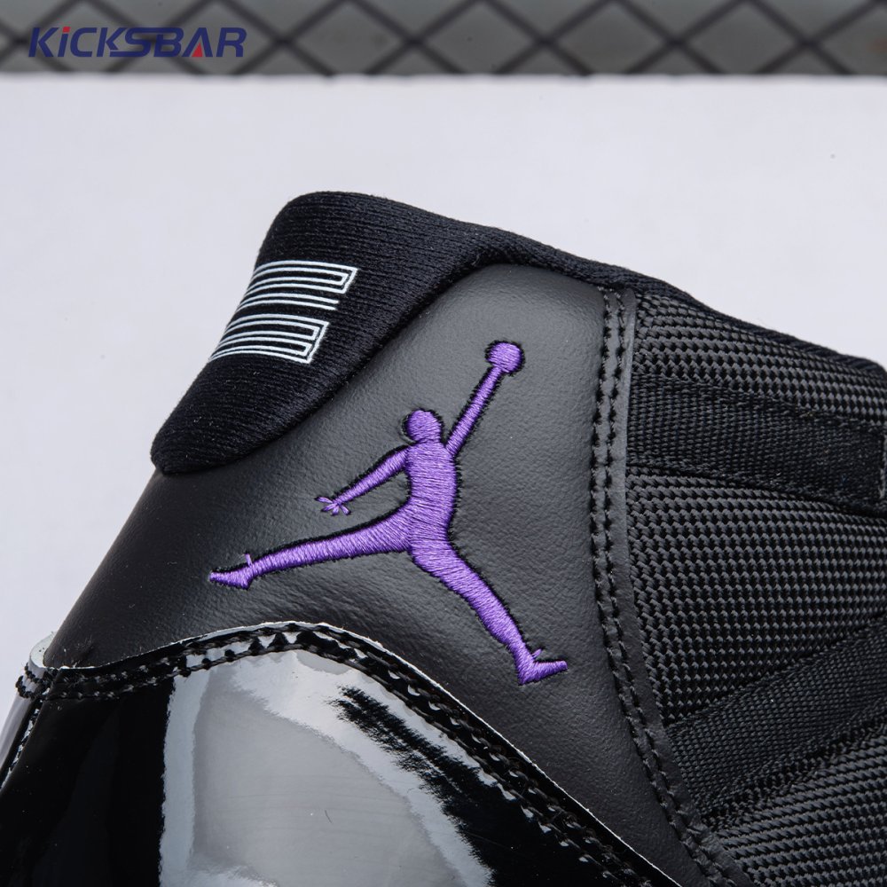 Air Jordan 11 GS Black Barely Volt Men's - Image 11