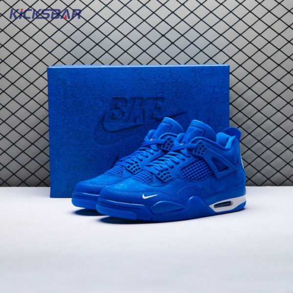 Jordan 4 x Nigel Sylvester Brick by Brick Blue Unisex