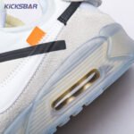Nike OFF-WHITE x Air Max 90 White Men's - Image 11