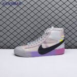 Nike Blazer Mid Off-White Wolf Grey Serena Queen AA3832-002 Unisex - Image 3