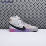 Nike Blazer Mid Off-White Wolf Grey Serena Queen AA3832-002 Unisex - Image 4