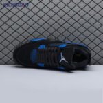 Jordan 4 Retro Black Blue Unisex - Image 6