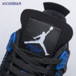 Jordan 4 Retro Black Blue Unisex - Image 9