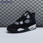 Air Jordan 4 Retro White Thunder FQ8138 001 Unisex - Image 2