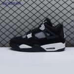 Air Jordan 4 Retro White Thunder FQ8138 001 Unisex - Image 3
