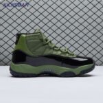 Air Jordan 11 Retro Army Green Black CT8012 300 Men's - Image 4