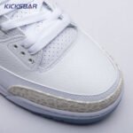 Jordan 3 Retro Pure White 136064-111 Unisex - Image 8