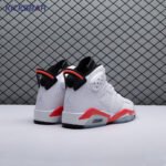 Jordan 6 Retro Infrared White 384664-123 Men's - Image 8