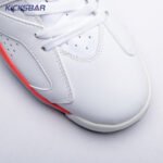 Jordan 6 Retro Infrared White 384664-123 Men's - Image 9