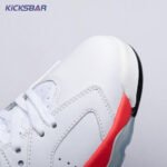 Jordan 6 Retro Infrared White 384664-123 Men's - Image 10