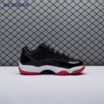 Air Jordan 11 Retro Low Bred FV5104-006 Unisex - Image 4