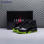 Air Jordan 11 GS Black Barely Volt Men's