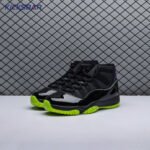 Air Jordan 11 GS Black Barely Volt Men's - Image 2