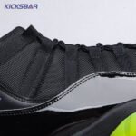 Air Jordan 11 GS Black Barely Volt Men's - Image 10
