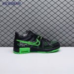 Off-White x Air Rubber Dunk 'Green Strike' Men's - Image 4
