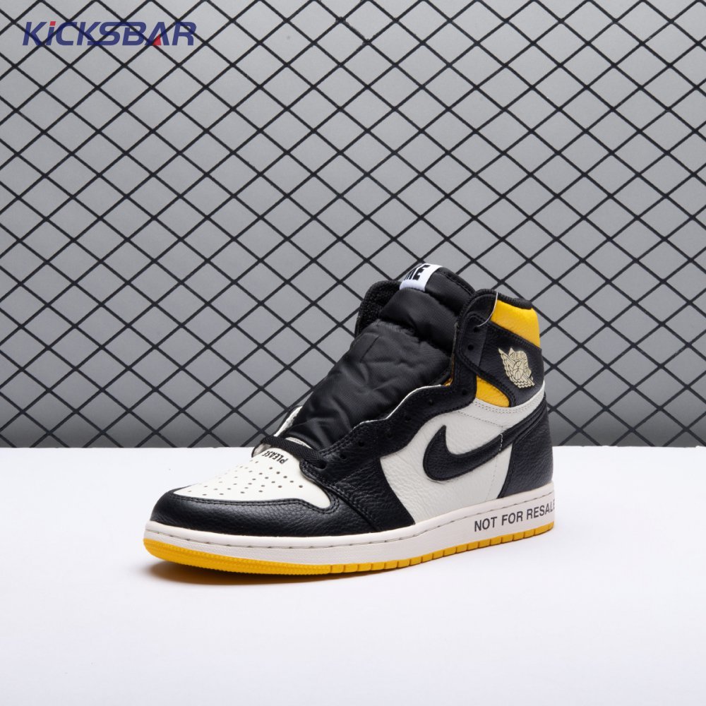 Jordan 1 Retro High Not for Resale Varsity Maize 861428-107 Unisex - Image 3