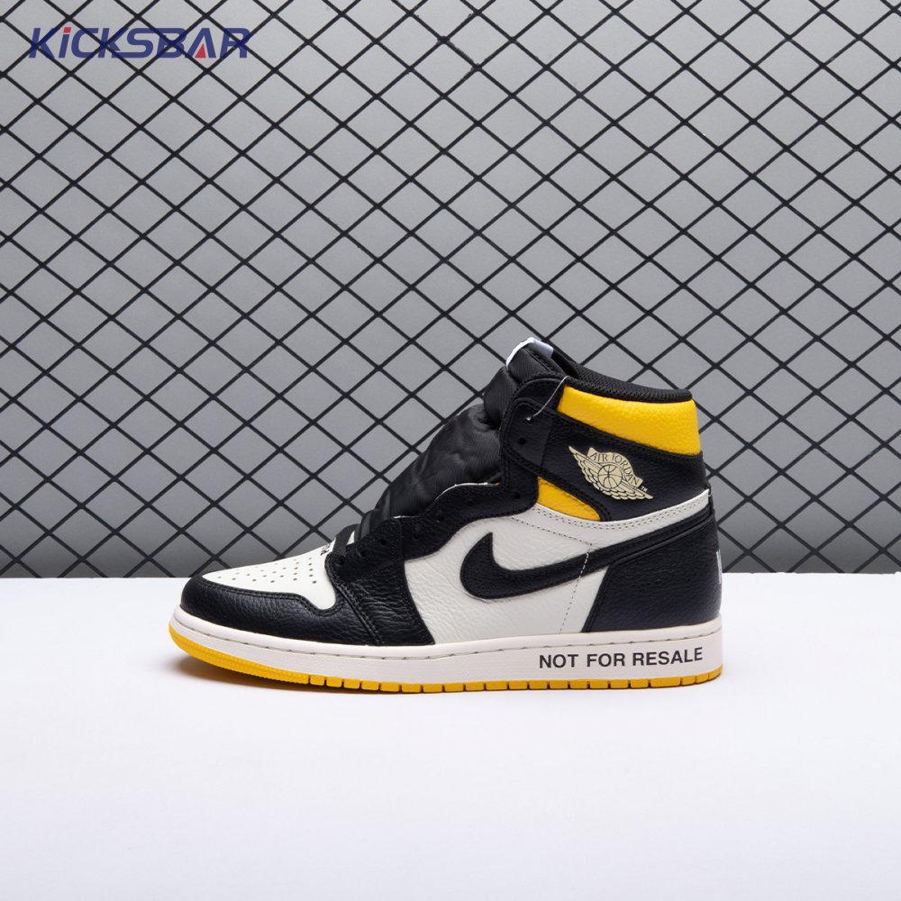 Jordan 1 Retro High Not for Resale Varsity Maize 861428-107 Unisex - Image 4