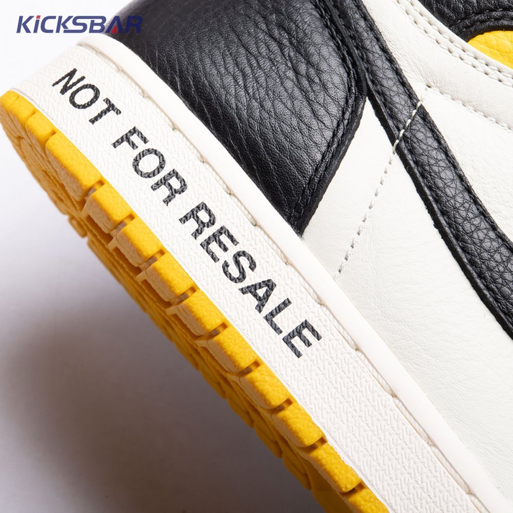 Jordan 1 Retro High Not for Resale Varsity Maize 861428-107 Unisex - Image 13
