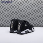 Jordan 14 Retro Black White 487471-016 Men's - Image 7