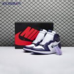 Jordan 1 Retro High Court Purple White Men's