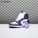 Jordan 1 Retro High Court Purple White Men's - Image 2