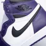 Jordan 1 Retro High Court Purple White Men's - Image 12