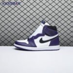 Jordan 1 Retro High Court Purple White Men's - Image 3