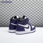 Jordan 1 Retro High Court Purple White Men's - Image 7