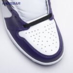Jordan 1 Retro High Court Purple White Men's - Image 8