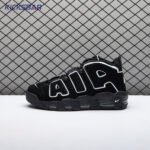 Nike Air More Uptempo Black White 414962-002 Unisex - Image 4