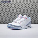 Jordan 3 Retro White Cobalt Bliss (GS) HQ0784-101 Unisex - Image 2