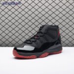Air Jordan 11 Black Red 378037-326 Men's - Image 3