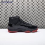 Air Jordan 11 Black Red 378037-326 Men's - Image 5