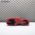 Air Jordan 11 Black Red 378037-326 Men's - Image 6