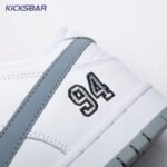 Nike SB Dunk Low 94 White Metallic Silver HQ8487-100 Unisex - Image 10