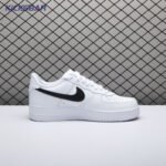 Nike Air Force 1 Low White Black CU9225-102 Men's - Image 5