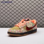 Nike Dunk Low Panda-Monium Green Curry Multi-Color IB2263-300 Unisex - Image 3