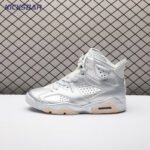 Jordan 6 Retro PSG Paris Saint-Germain Silver IQ5135-001 Men's - Image 5