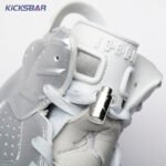 Jordan 6 Retro PSG Paris Saint-Germain Silver IQ5135-001 Men's - Image 11