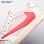 Travis Scott x Air Jordan 1 Low OG Tropical Pink IQ7604-101 Unisex - Image 11