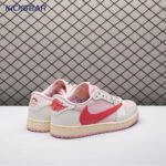 Travis Scott x Air Jordan 1 Low OG Tropical Pink IQ7604-101 Unisex - Image 8