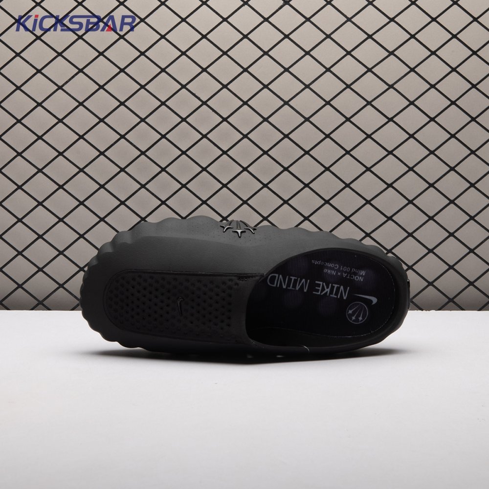 NOCTA x Nike Mind 001 Nike Mind 001 Slide Triple Black HQ4307-005 Unisex（Size Up Recommended） - Image 7