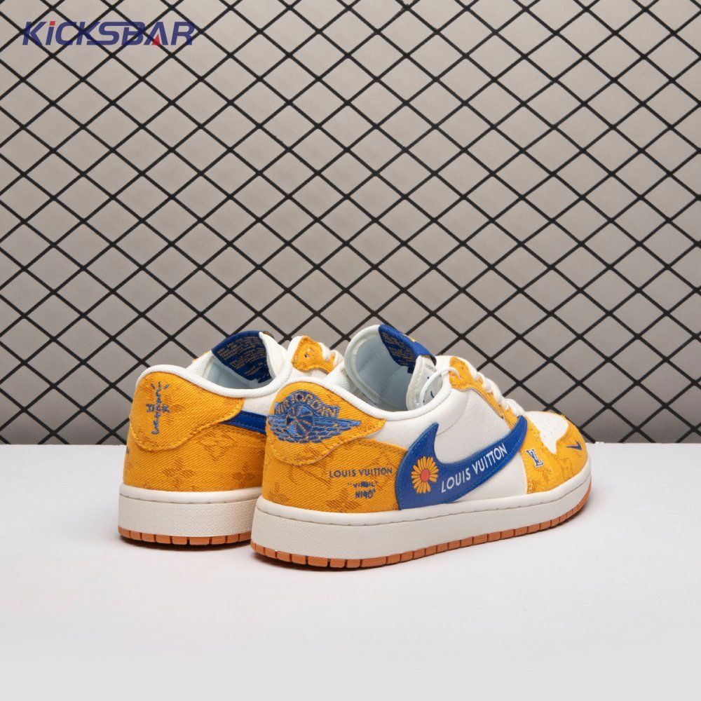 Travis Scott x VL x Jordan 1 Low DZ2688-001 Unisex - Image 8